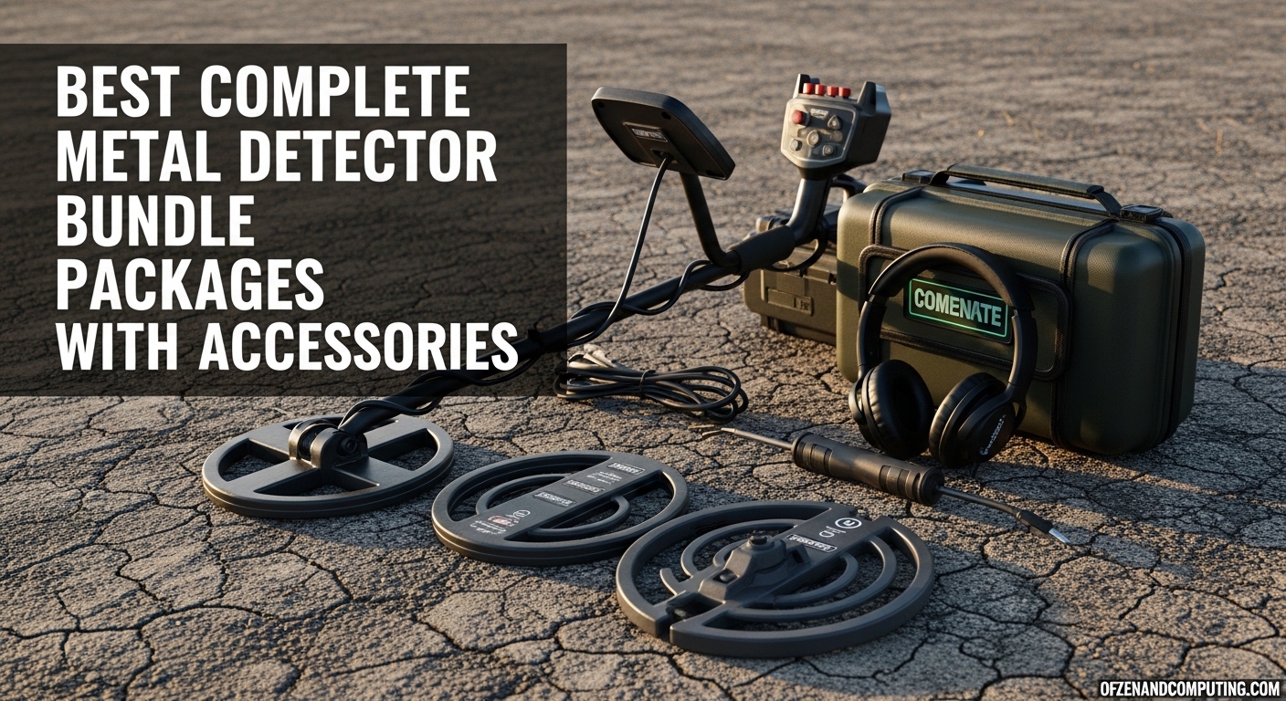 Best Complete Metal Detector Bundle Packages With Accessories