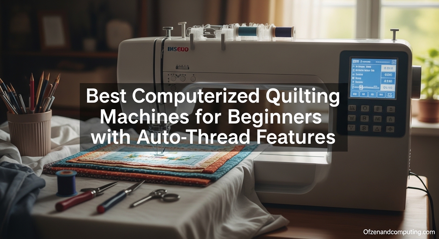 Best Computerized Quilting Machines for Beginners with Auto-Thread Features
