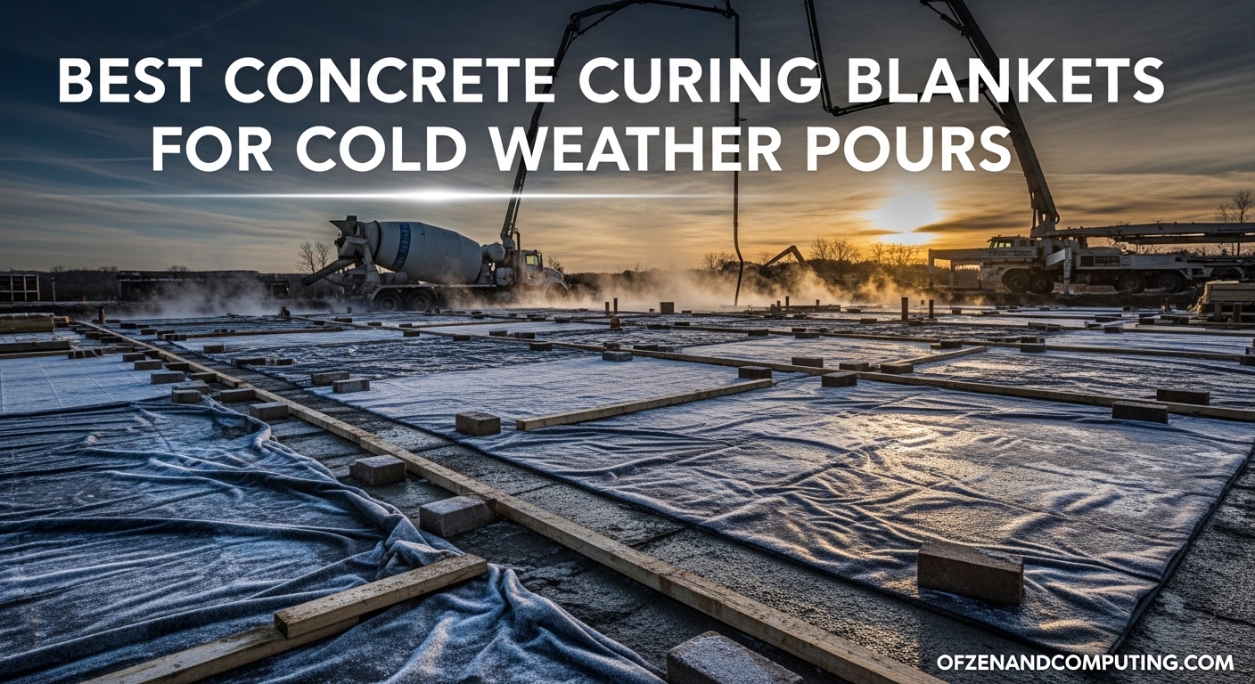 Best Concrete Curing Blankets for Cold Weather Pours