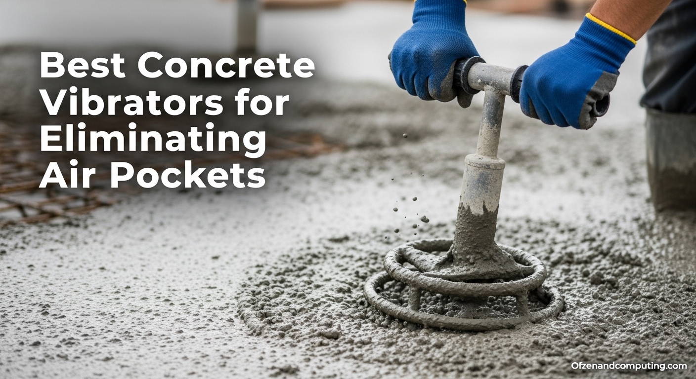 Best Concrete Vibrators for Eliminating Air Pockets