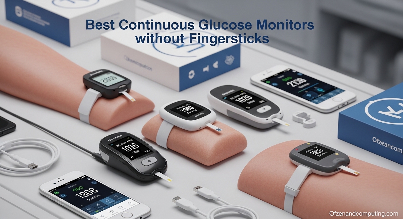Best Continuous Glucose Monitors without Fingersticks