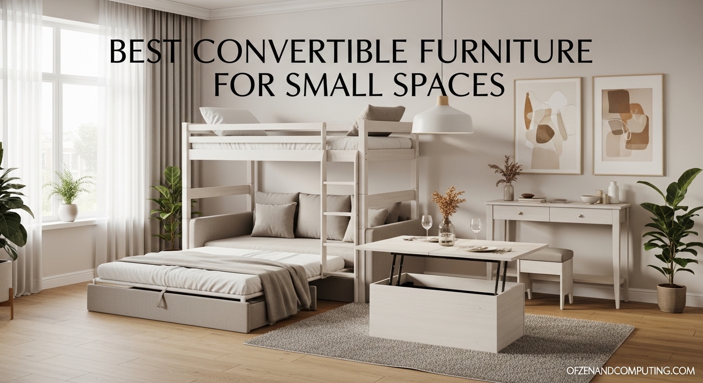 Best Convertible Furniture for Small Spaces