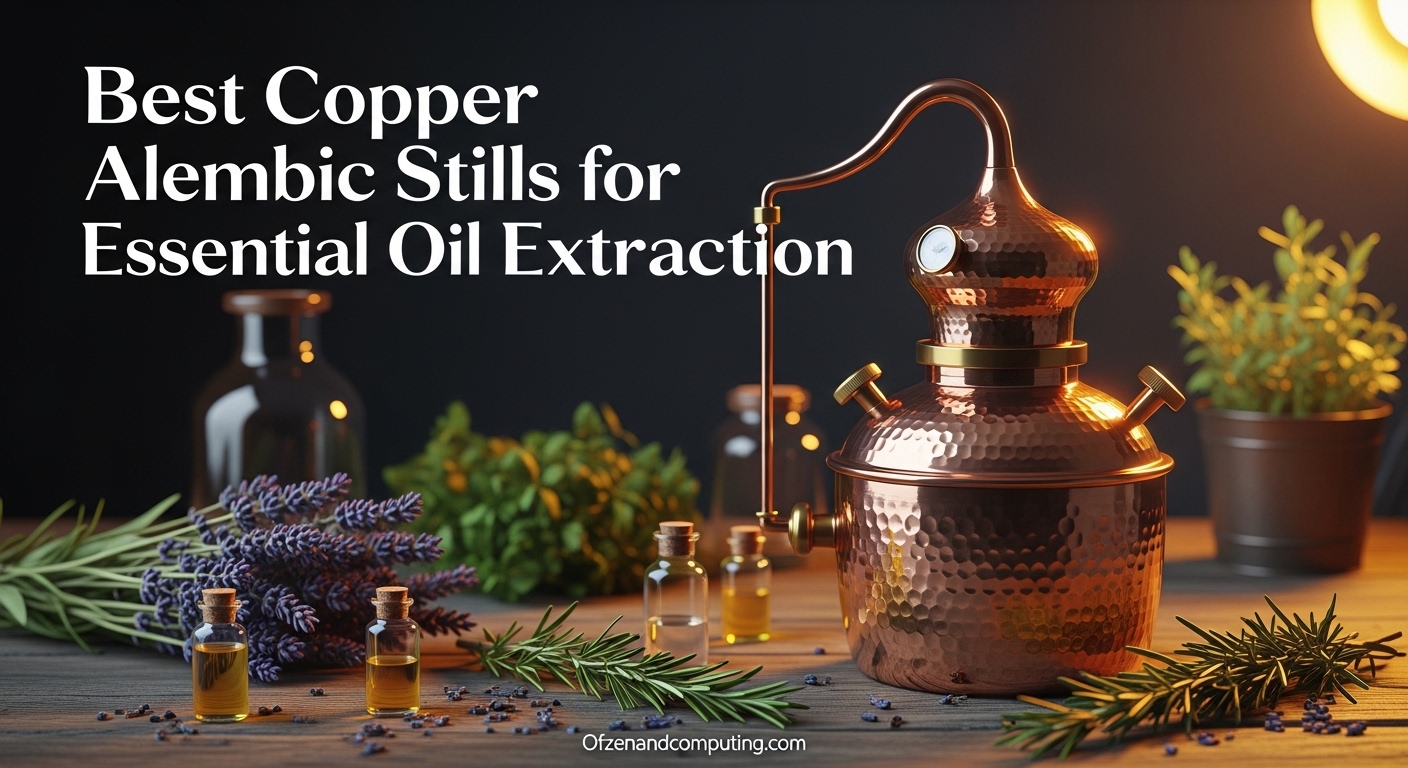 Best Copper Alembic Stills for Essential Oil Extraction