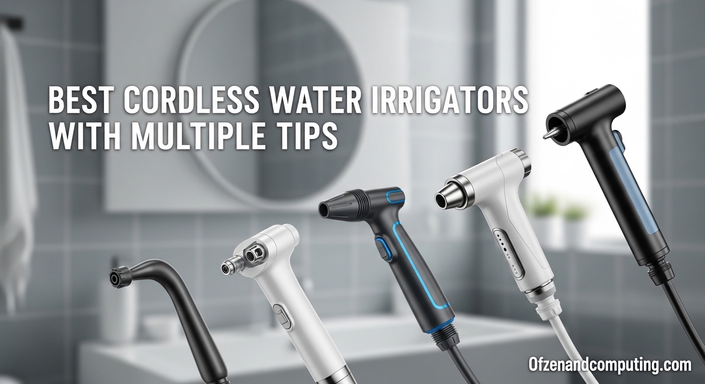 Best Cordless Water Irrigators with Multiple Tips