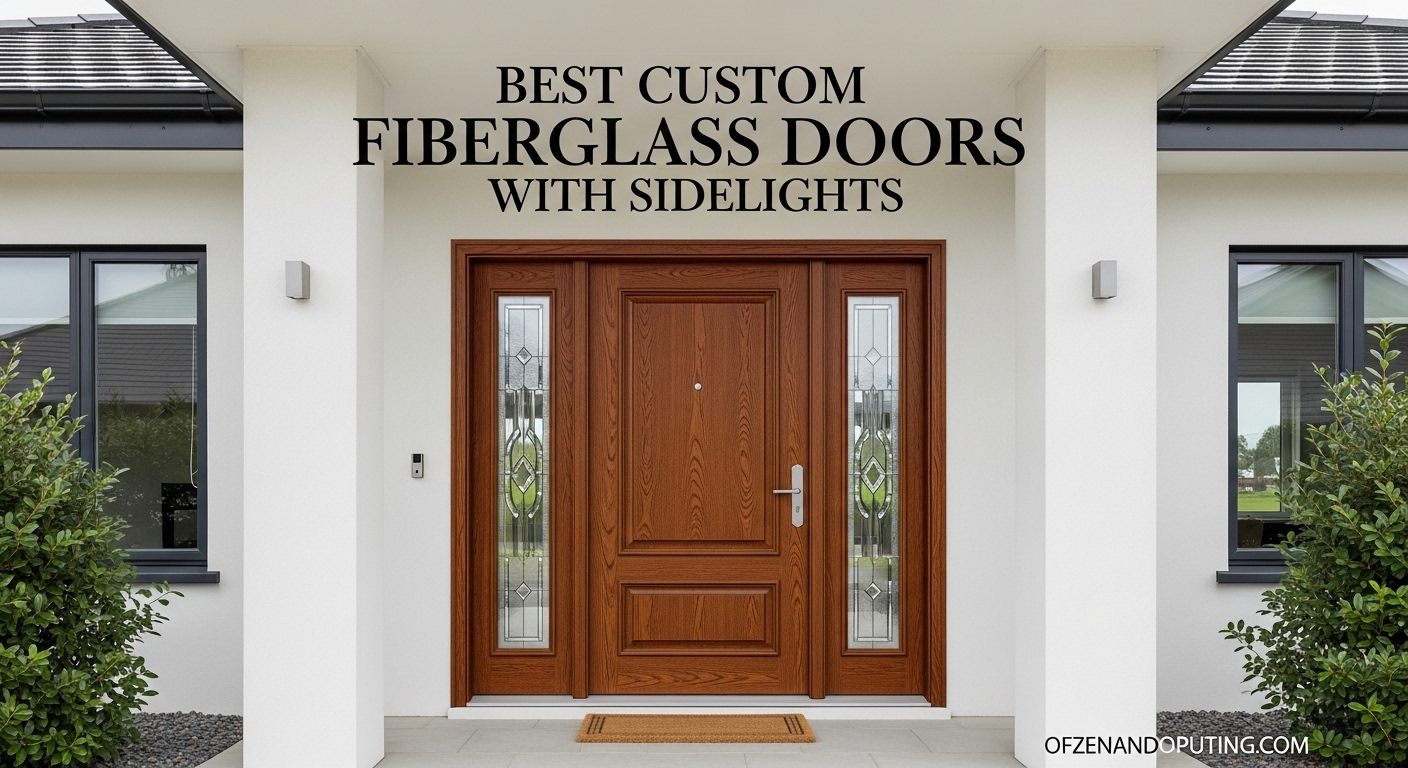 Best Custom Fiberglass Doors with Sidelights