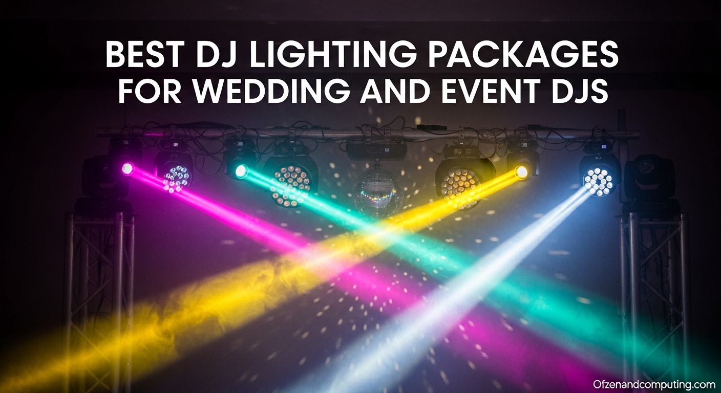 Best DJ Lighting Packages for Wedding and Event DJs