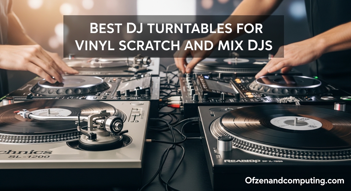 Best DJ Turntables for Vinyl Scratch and Mix DJs