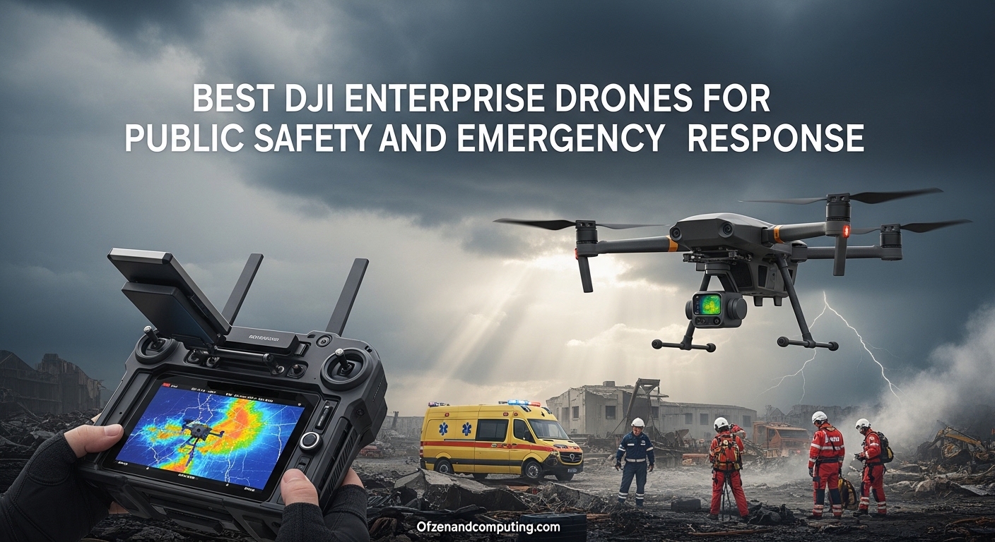 Best DJI Enterprise Drones for Public Safety and Emergency Response