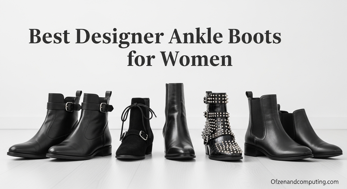 Best Designer Ankle Boots for Women