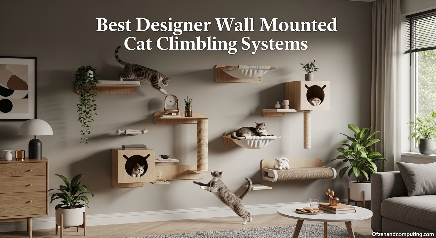 Best Designer Wall-Mounted Cat Climbing Systems