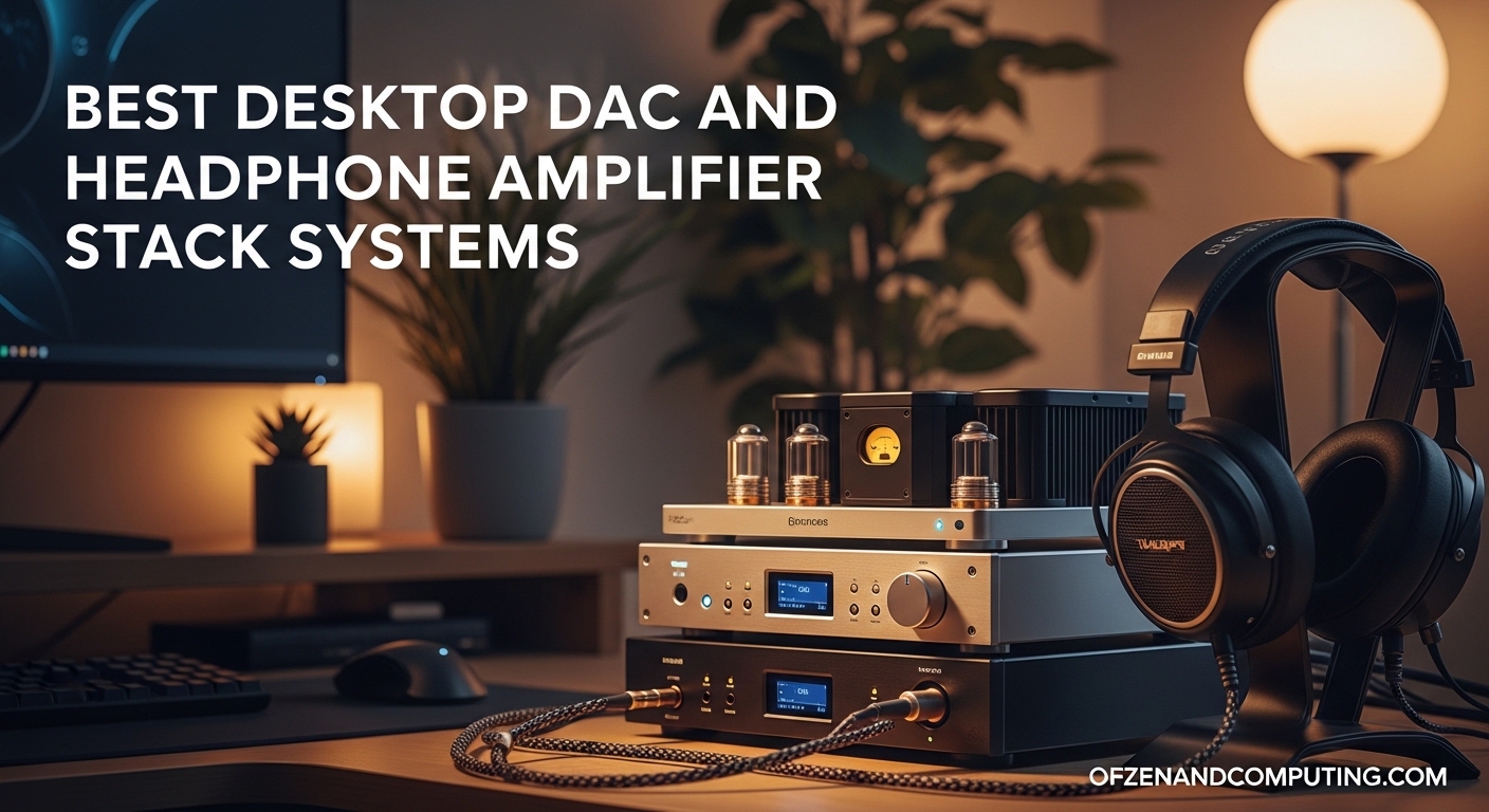Best Desktop DAC and Headphone Amplifier Stack Systems