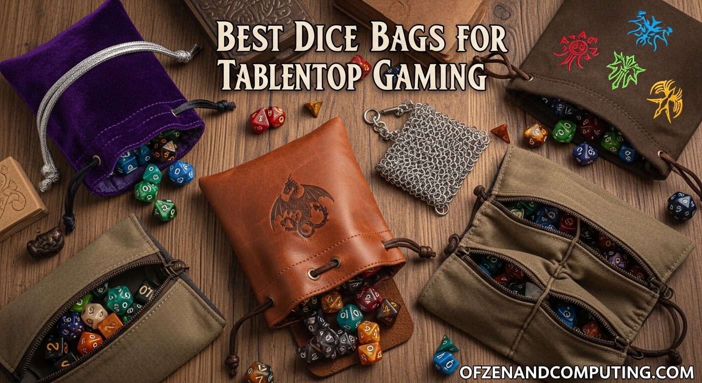 Best Dice Bags for Tabletop Gaming