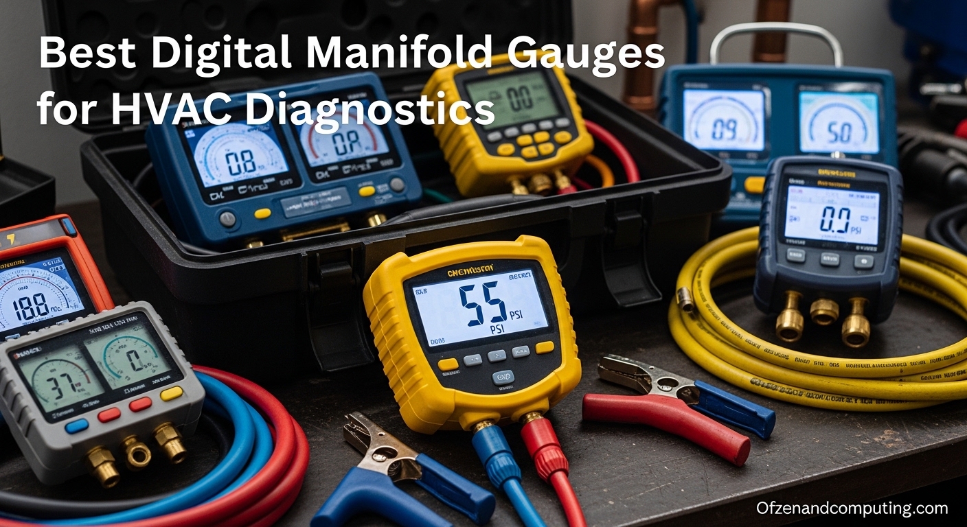 Best Digital Manifold Gauges for HVAC Diagnostics