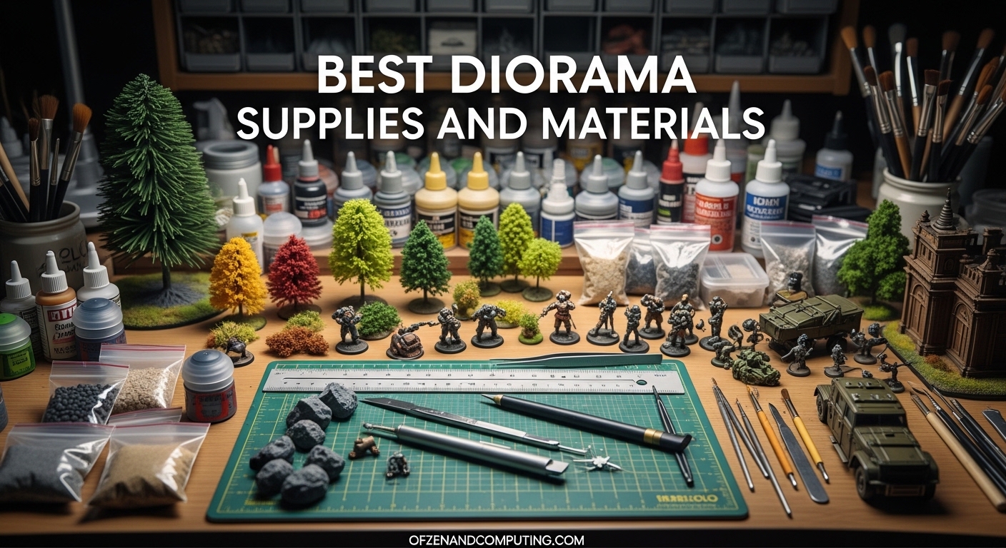 Best Diorama Supplies and Materials