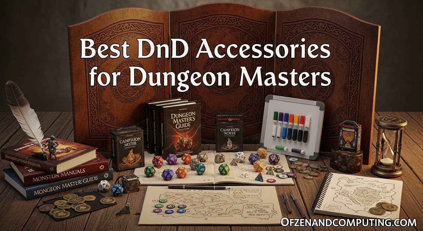 Best DnD Accessories for Dungeon Masters