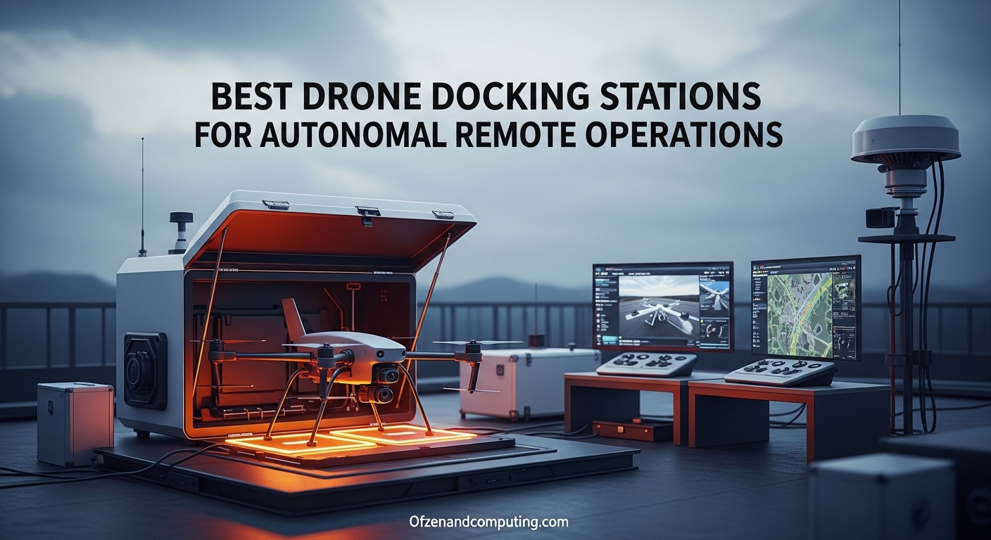 Best Drone Docking Stations for Autonomous Remote Operations