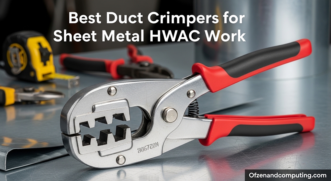 Best Duct Crimpers for Sheet Metal HVAC Work