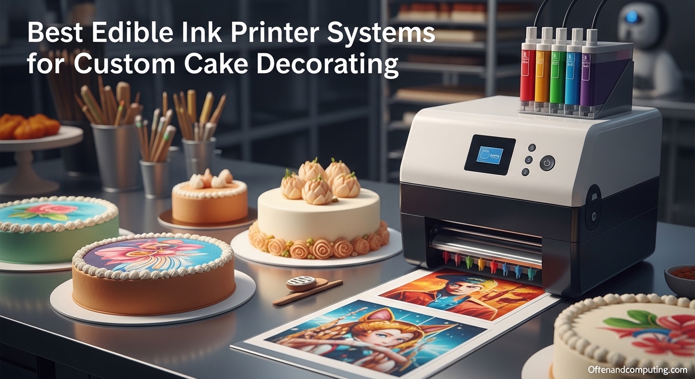 Best Edible Ink Printer Systems for Custom Cake Decorating