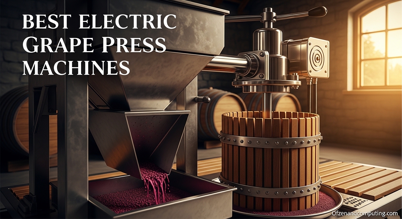 Best Electric Grape Press Machines