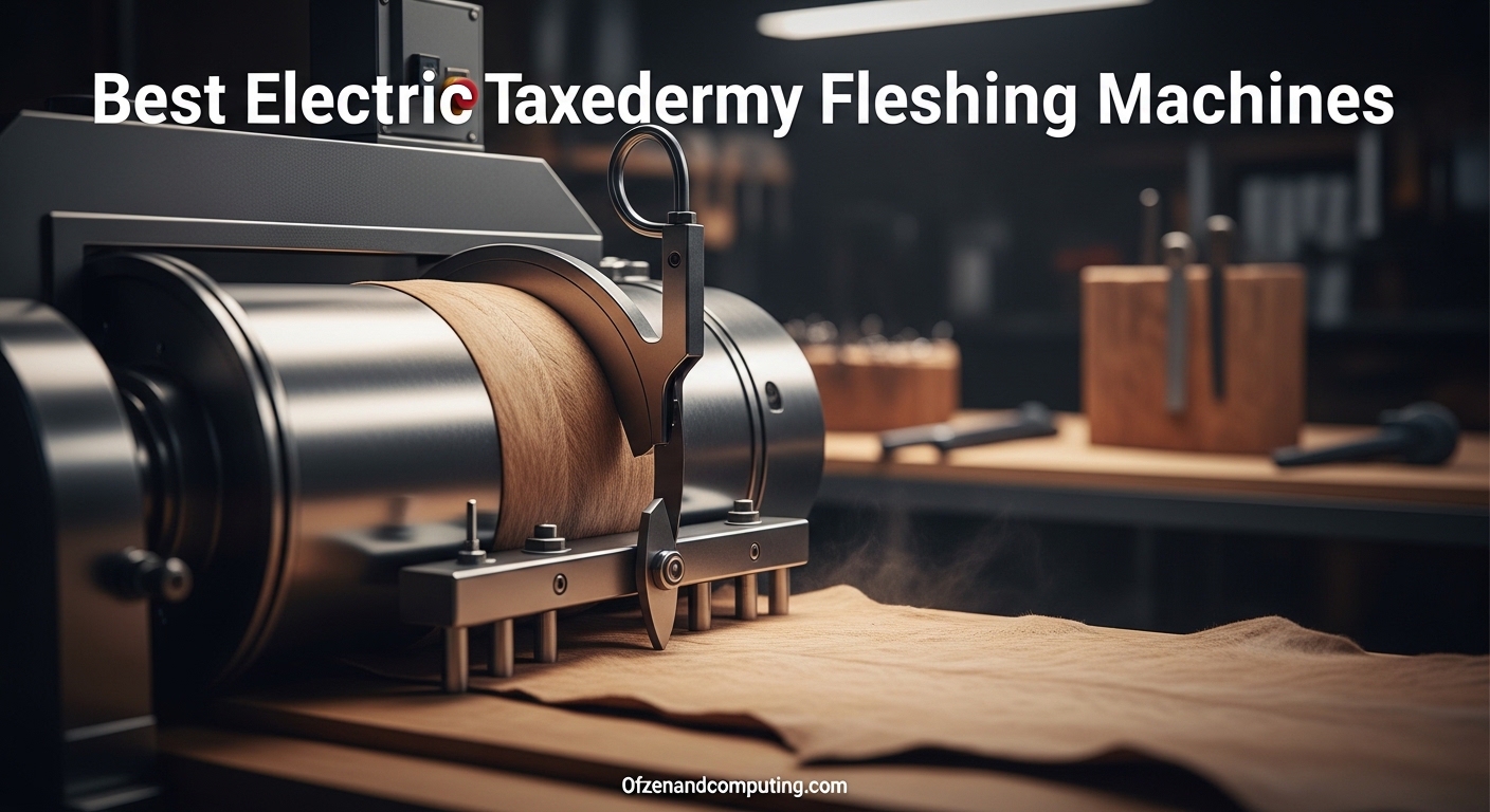 Best Electric Taxidermy Fleshing Machines