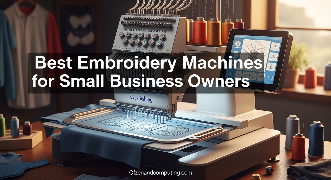 Best Embroidery Machines for Small Business Owners