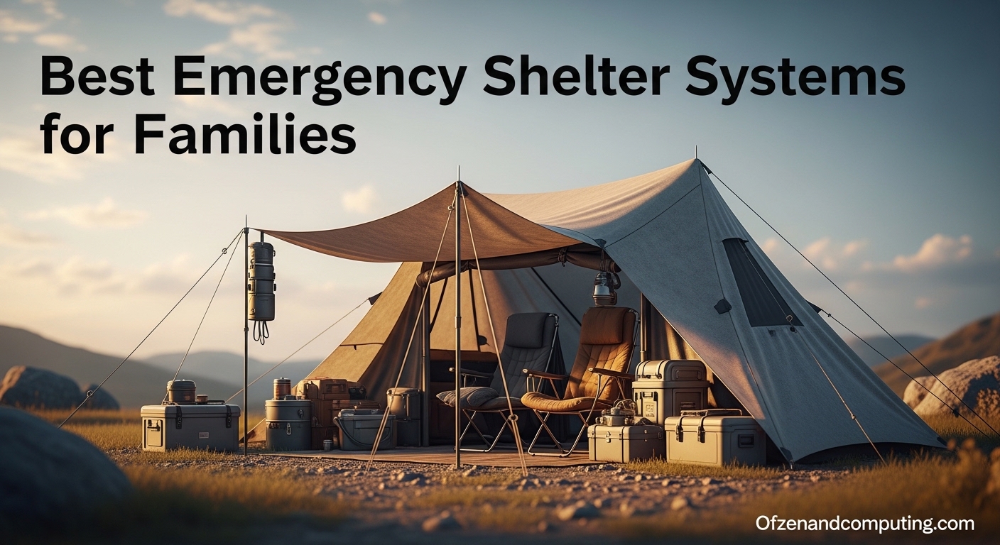 Best Emergency Shelter Systems for Families