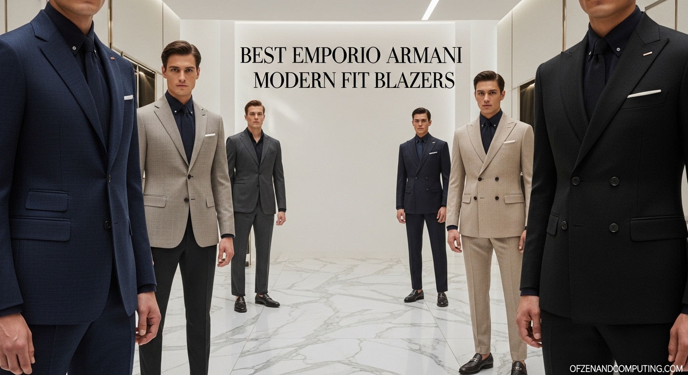 Best Emporio Armani Modern Fit Blazers