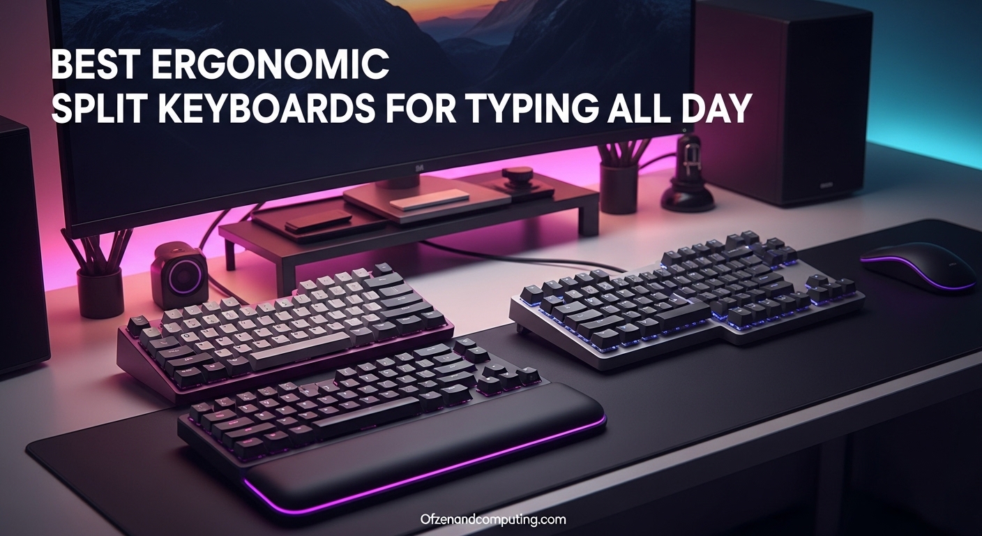 Best Ergonomic Split Keyboards for Typing All Day