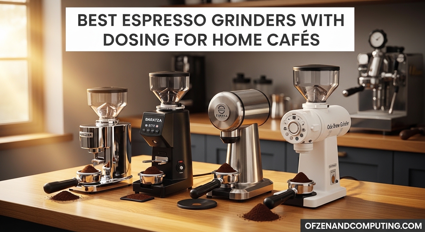 Best Espresso Grinders with Dosing for Home Cafés