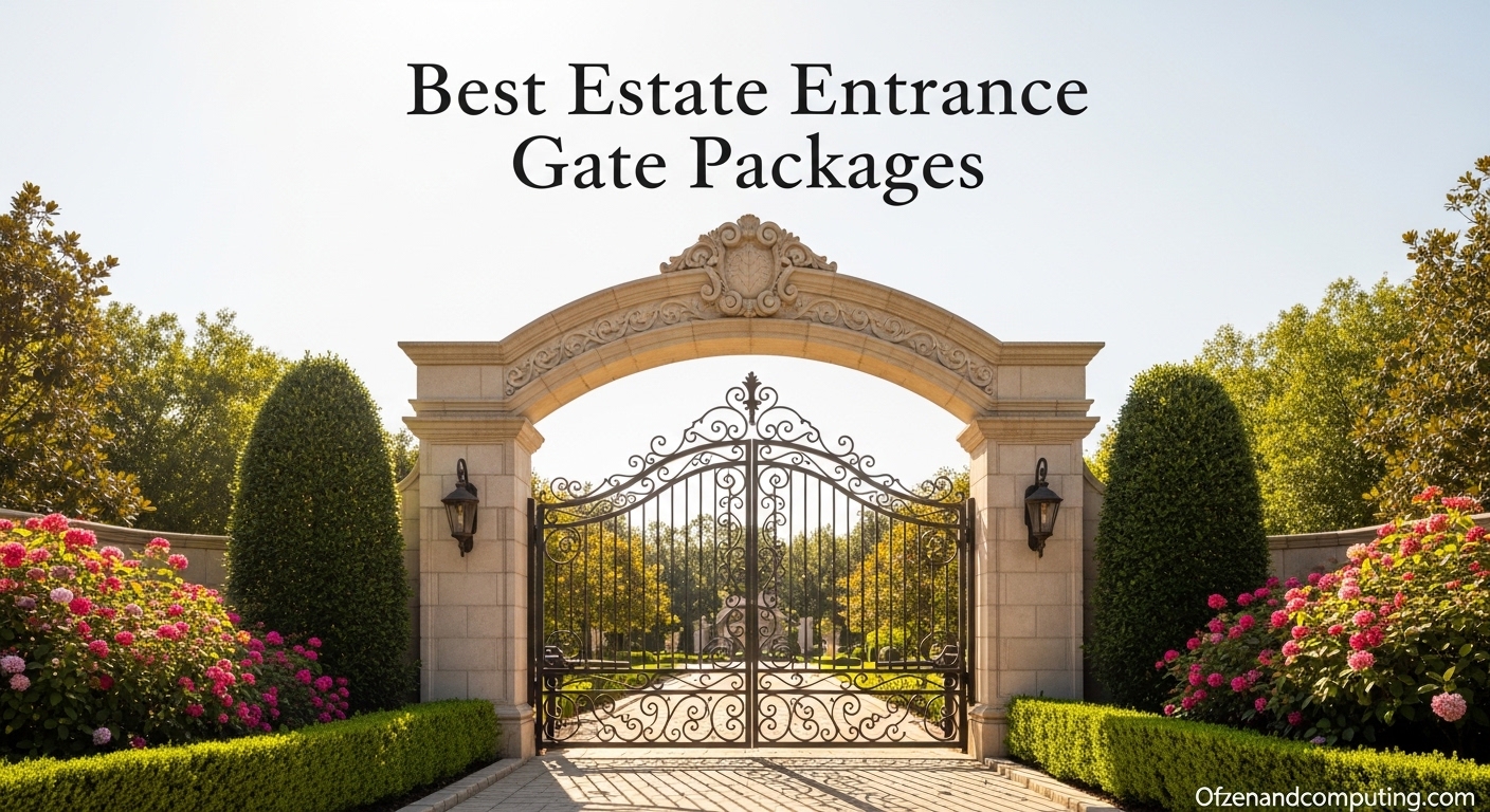 Best Estate Entrance Gate Packages