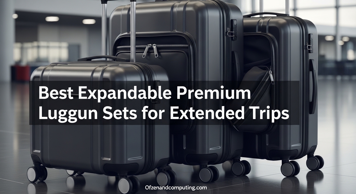 Best Expandable Premium Luggage Sets for Extended Trips