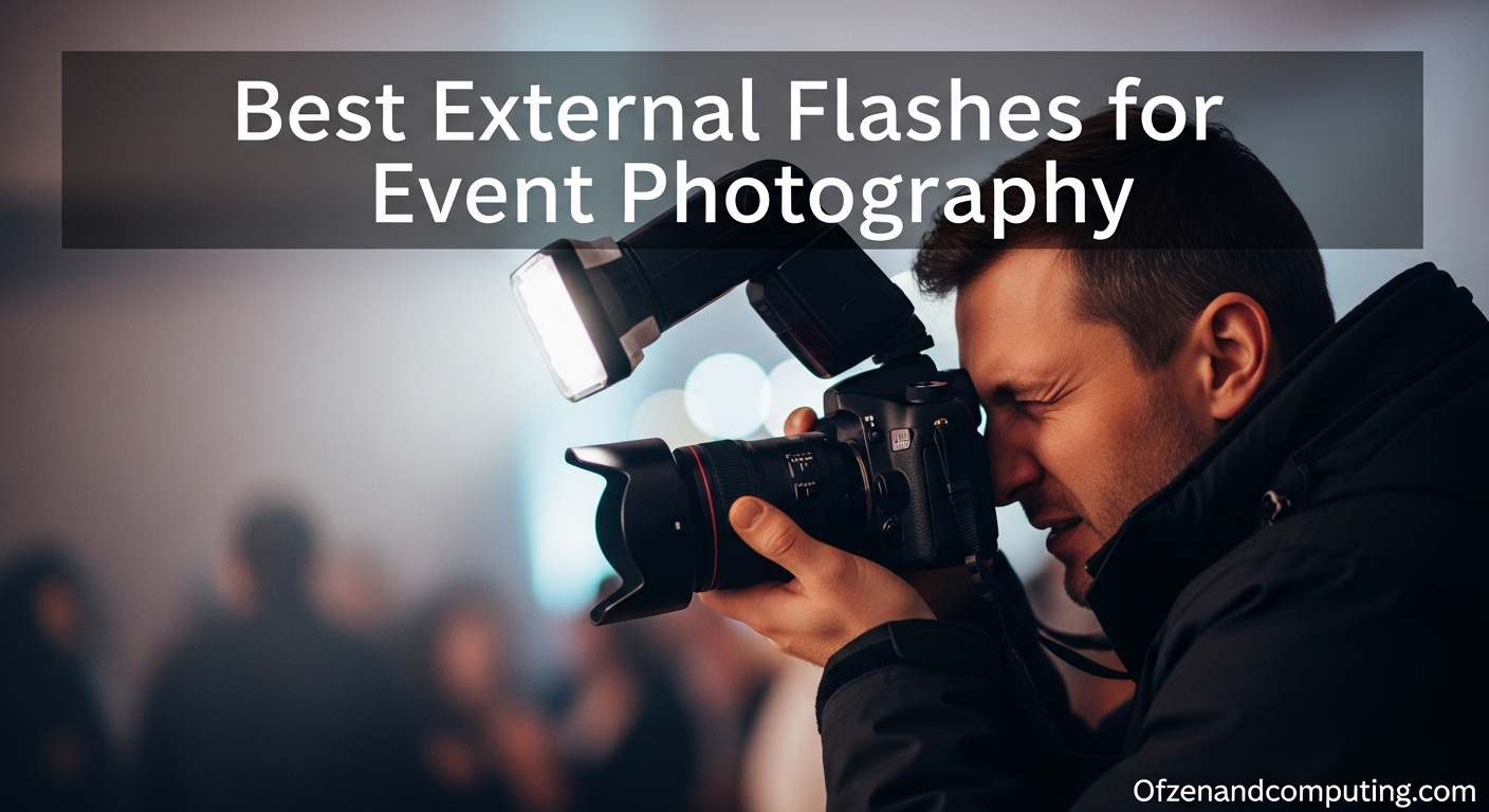 Best External Flashes for Event Photography