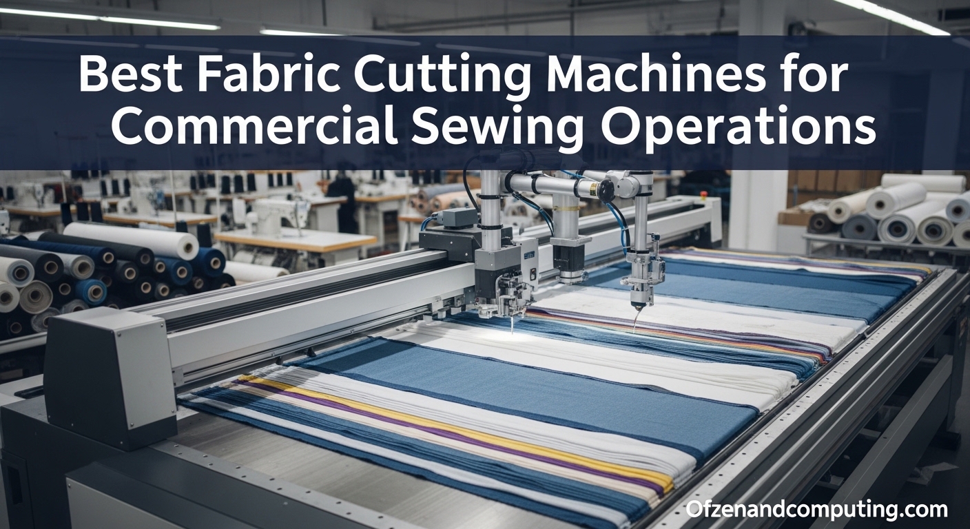 Best Fabric Cutting Machines for Commercial Sewing Operations