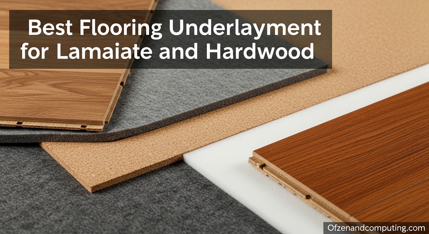 Best Flooring Underlayment for Laminate and Hardwood
