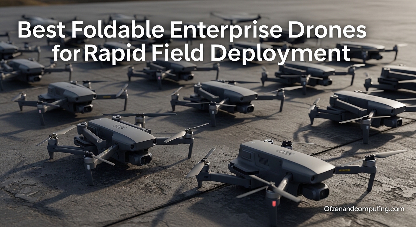 Best Foldable Enterprise Drones for Rapid Field Deployment