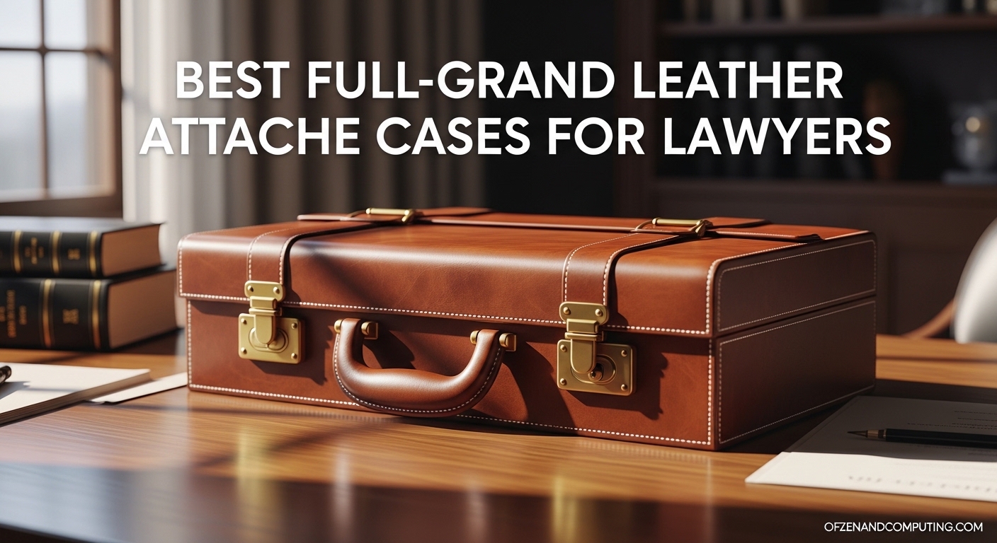 Best Full-Grain Leather Attaché Cases for Lawyers