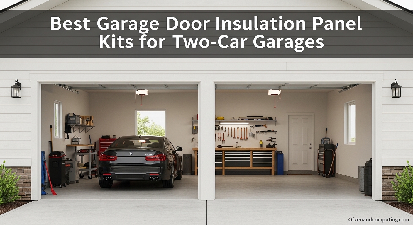 Best Garage Door Insulation Panel Kits for Two-Car Garages
