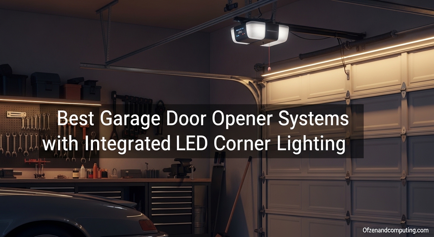 Best Garage Door Opener Systems with Integrated LED Corner Lighting
