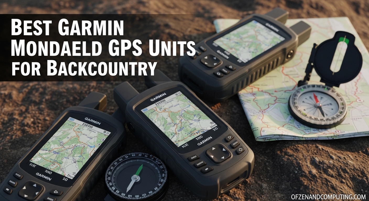 Best Garmin Montana Handheld GPS Units for Backcountry