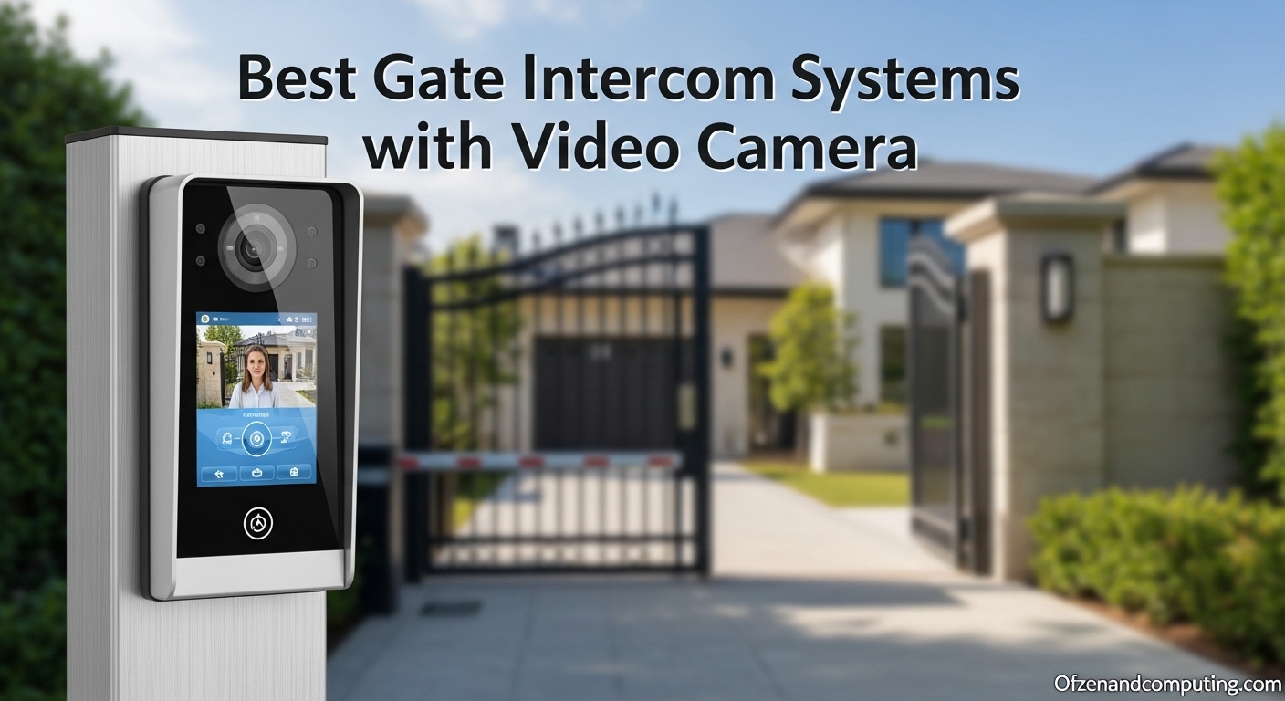 Best Gate Intercom Systems with Video Camera