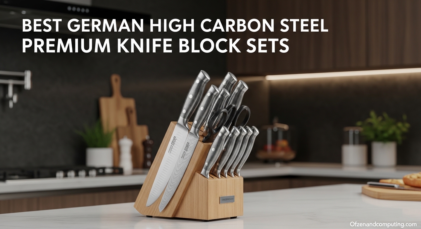 Best German High-Carbon Steel Premium Knife Block Sets