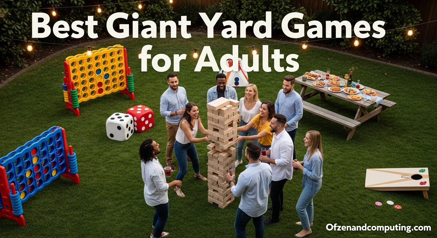 Best Giant Yard Games for Adults