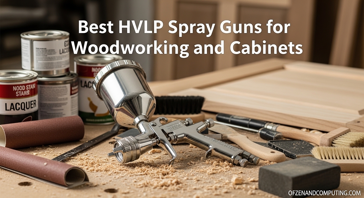Best HVLP Spray Guns for Woodworking and Cabinets