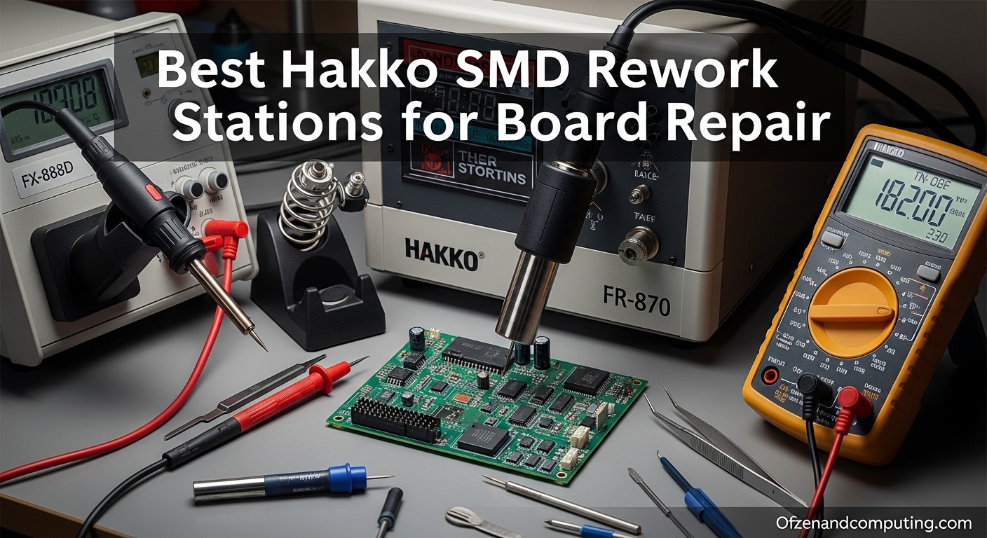 Best Hakko SMD Rework Stations for Board Repair