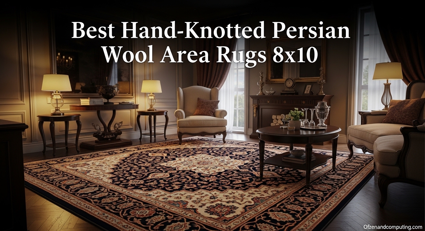 Best Hand-Knotted Persian Wool Area Rugs 8x10