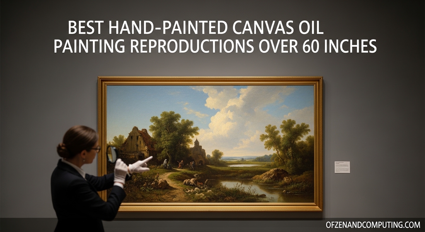 Best Hand-Painted Canvas Oil Painting Reproductions Over 60 Inches