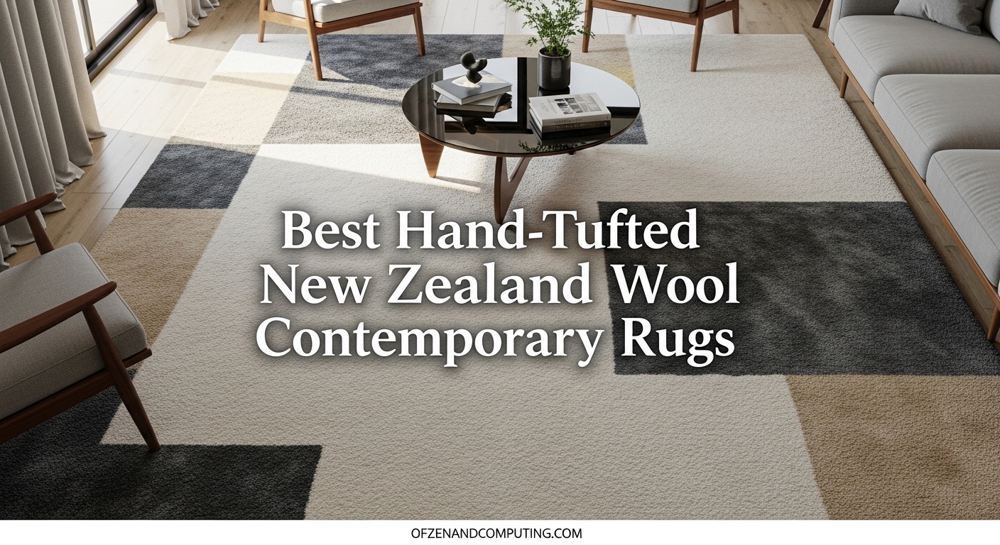 Best Hand-Tufted New Zealand Wool Contemporary Rugs