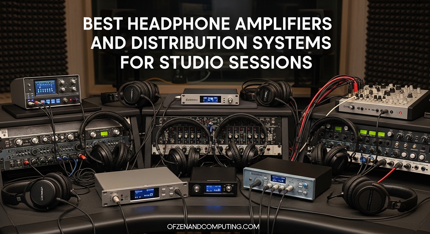 Best Headphone Amplifiers and Distribution Systems for Studio Sessions