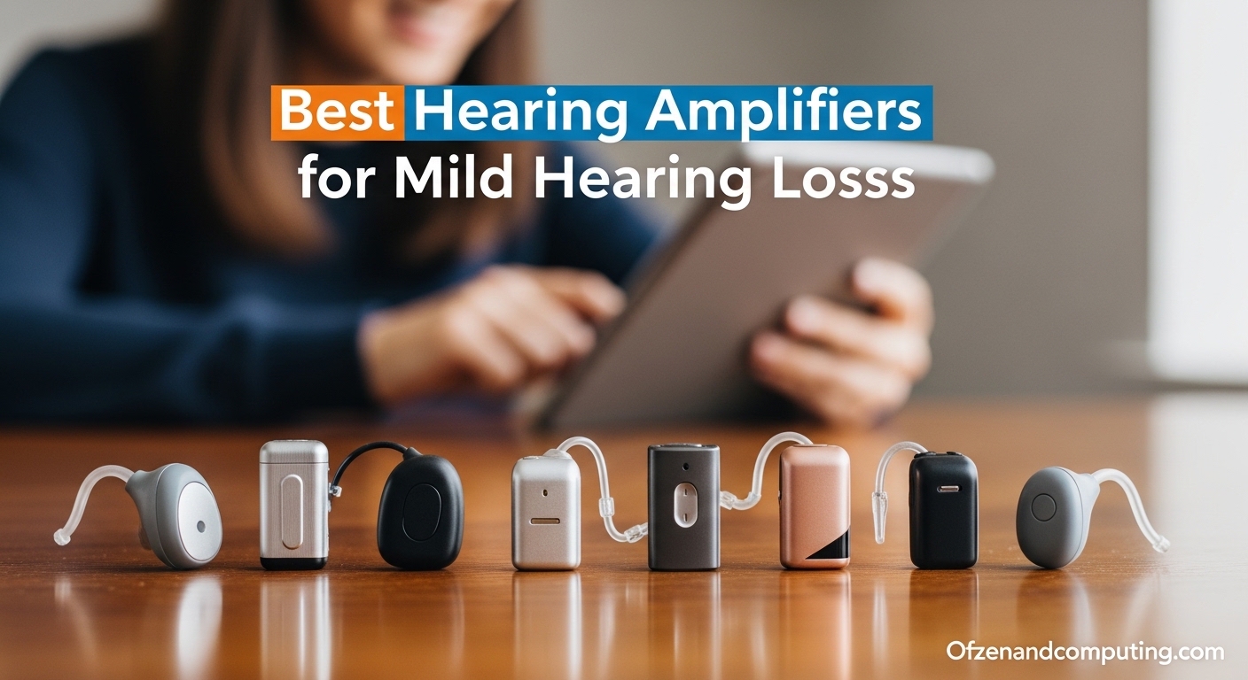Best Hearing Amplifiers for Mild Hearing Loss