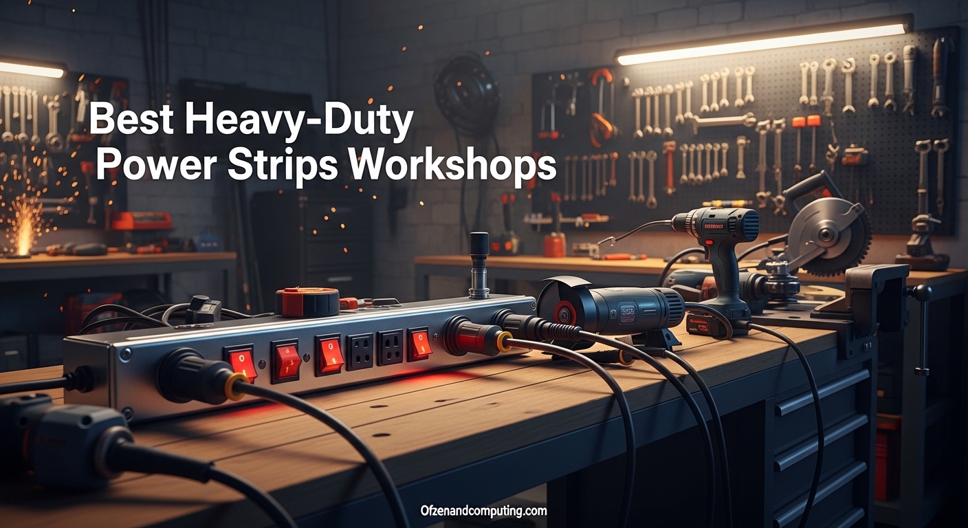 Best Heavy-Duty Power Strips for Workshops